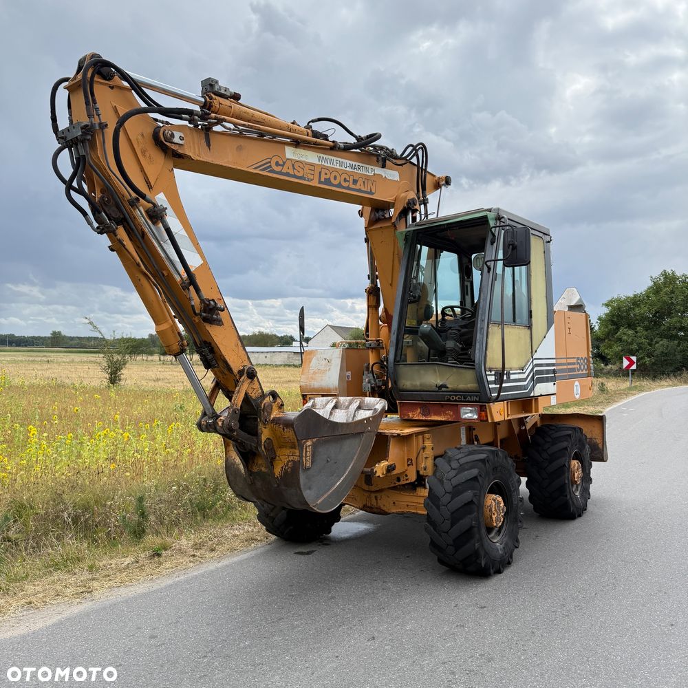 Case Poclain 588 14 ton koparka obrotówka kołowa - 20