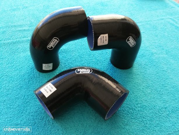 Tubos silicone 90 graus ic intercooler reduções - Varias medidas - 1