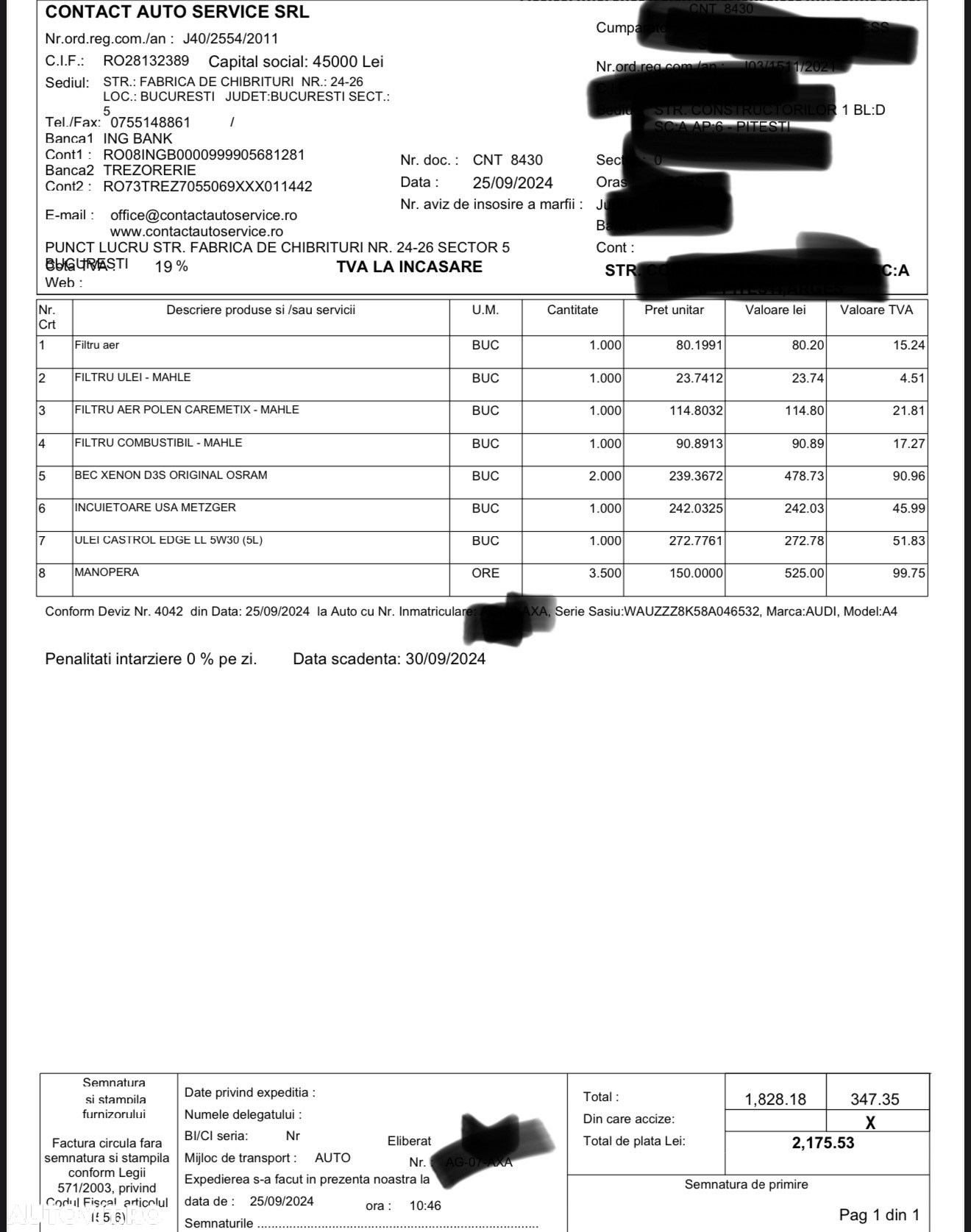 Audi A4 2.0 TDI B8 Multitronic - 28