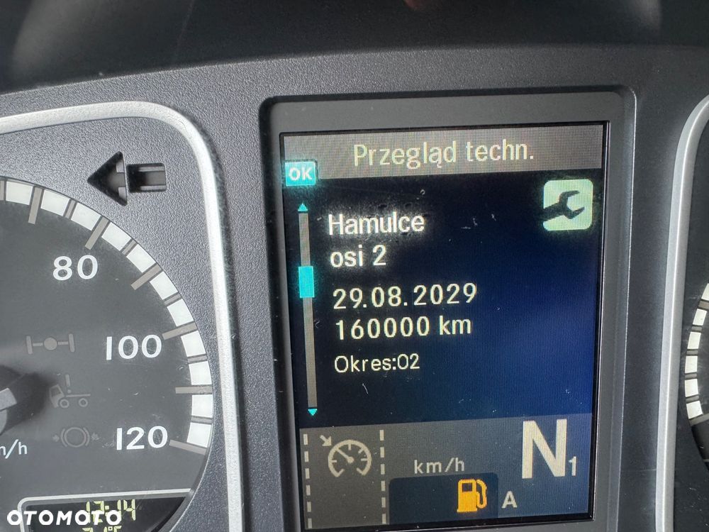 Mercedes-Benz ATEGO 1527 CHŁODNIA 7.45m WINDA - 35