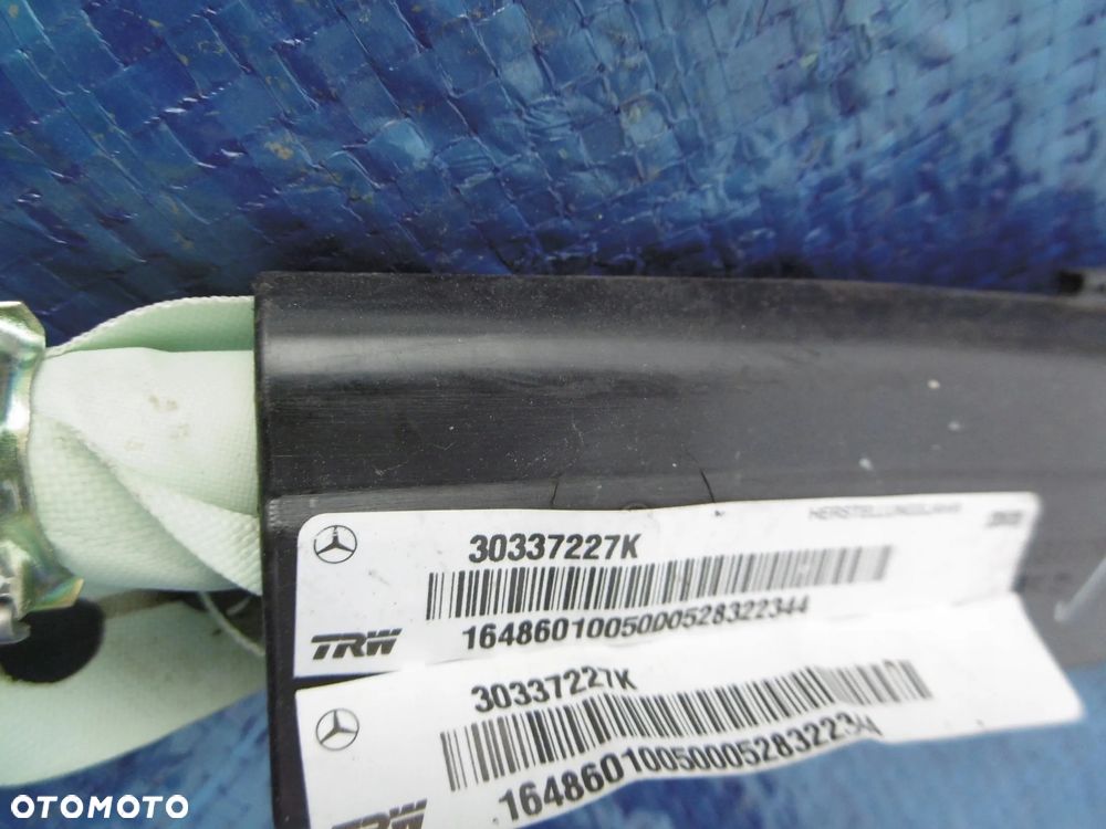 KURTYNA PODUSZKA AIRBAG LEWA PRAWA A1648600905 A1648601005 MERCEDES ML W164 - 3