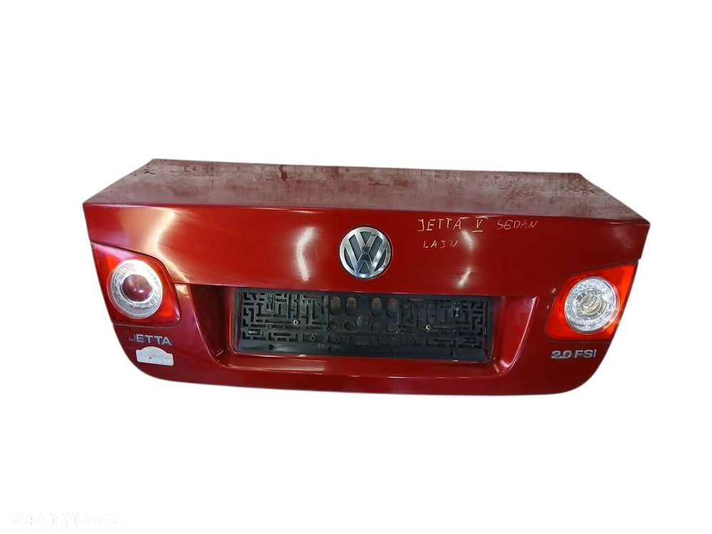 KLAPA TYLNA TYŁ LA3W VW JETTA V SEDAN KLAPA TYLNA TYŁ JETTA V - 1