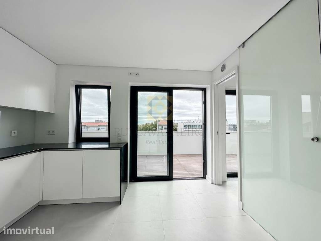 Penthouse T4 com terraço em Matosinhos Sul - Grande imagem: 5/29