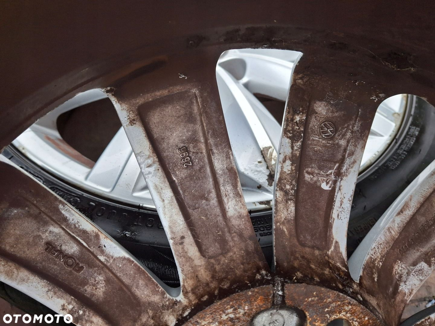 VW PASSAT B7 KOŁA 17 FELGI ALUMINIOWE 3AA601025F ET47 7,5Jx17 OPONY - 8