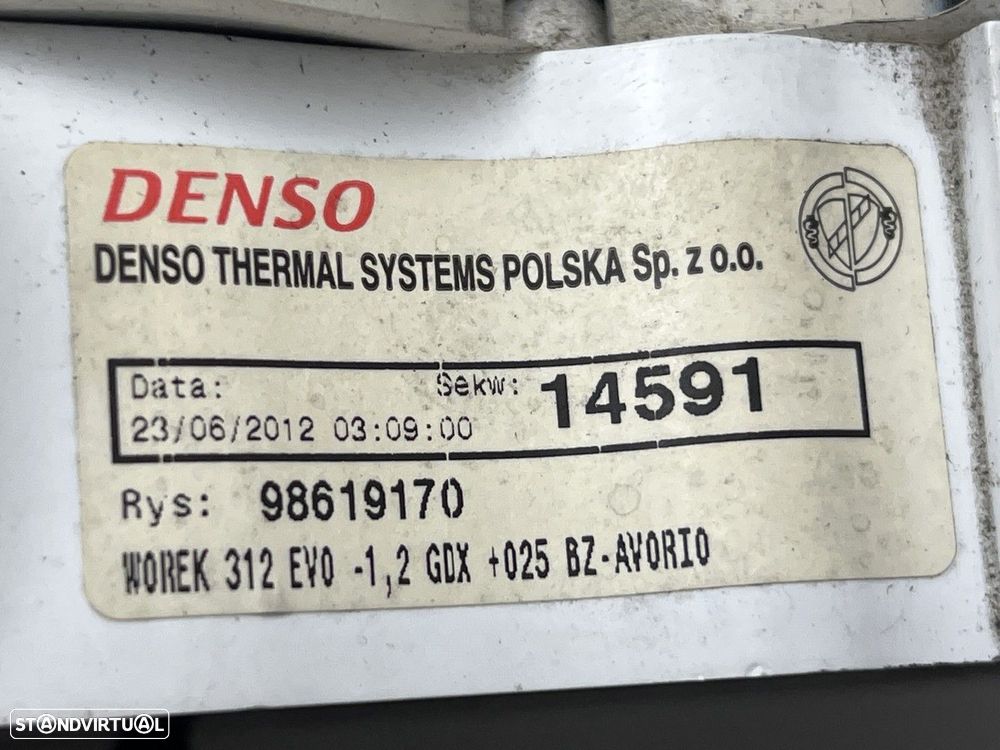 Modulo comando A/C e Sofagem FIAT 500 (312) 98619170 - 4