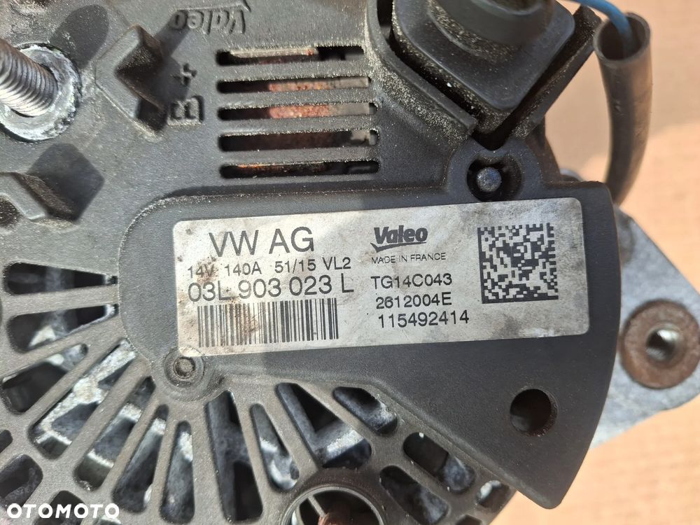 ALTERNATOR VW AUDI SKODA SEAT 2.0TDI 2.0TFSI 140A - 3