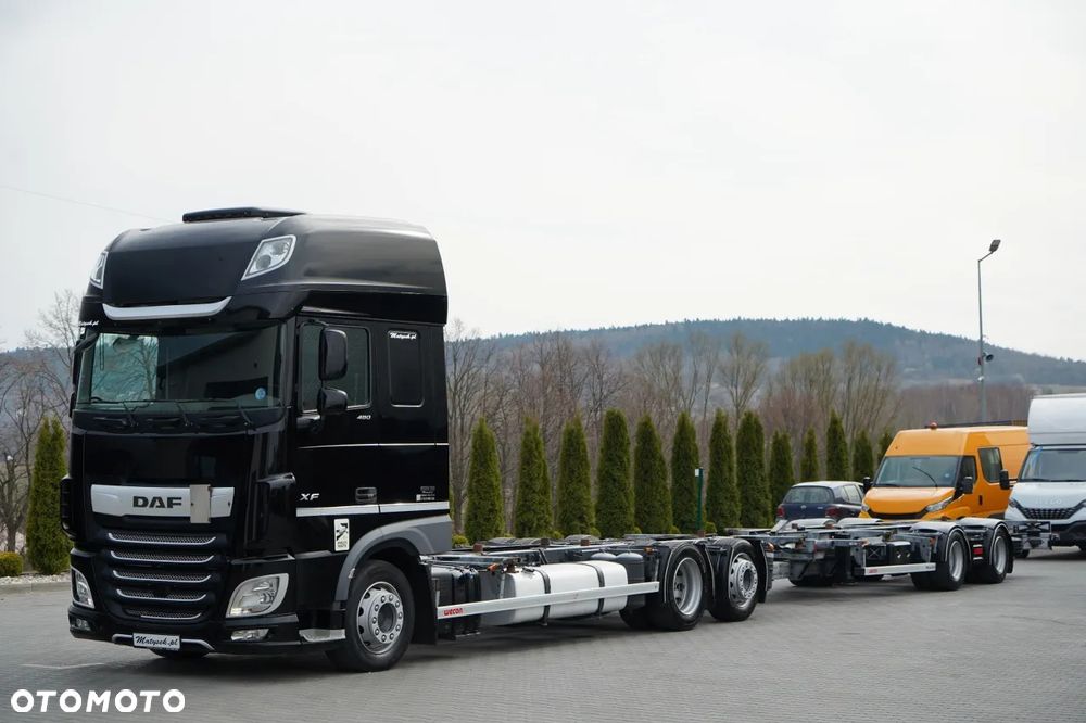 DAF XF 480 / BDF / ZESTAW TANDEM / SSC / I-PARK COOL / OŚ PODNOSZONA / WECON - 3