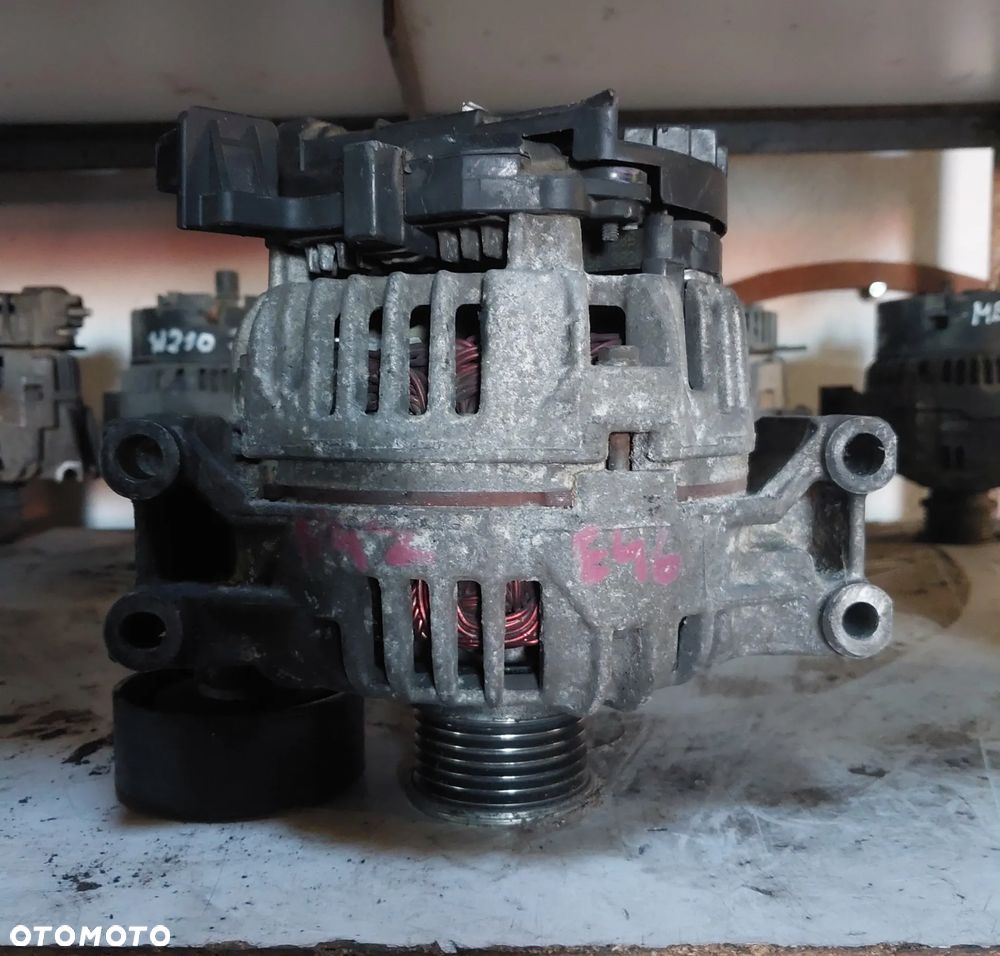 Alternator BMW 110A serii 1 3 E46 E90 E91 E92 316 318 320i Benzyna Bosch 0124325087 - 2