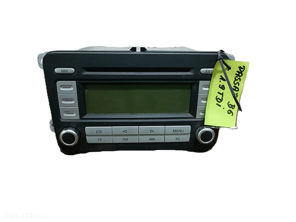 VOLKSWAGEN PASSAT B6 05-10 radioodtwarzacz radioodbiornik radio * - 1
