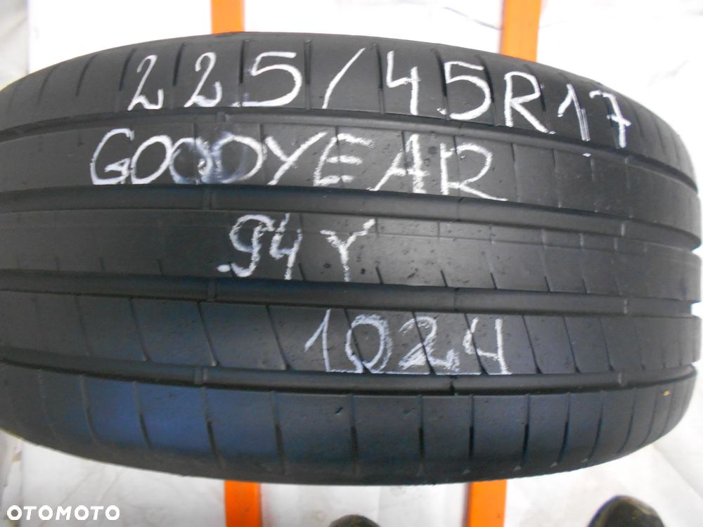 OPONA POJEDYNKA 225/45R17 GOODYEAR EAGLE F1 ASYMMETRIC 6 DOT 1024 6.6MM - 1