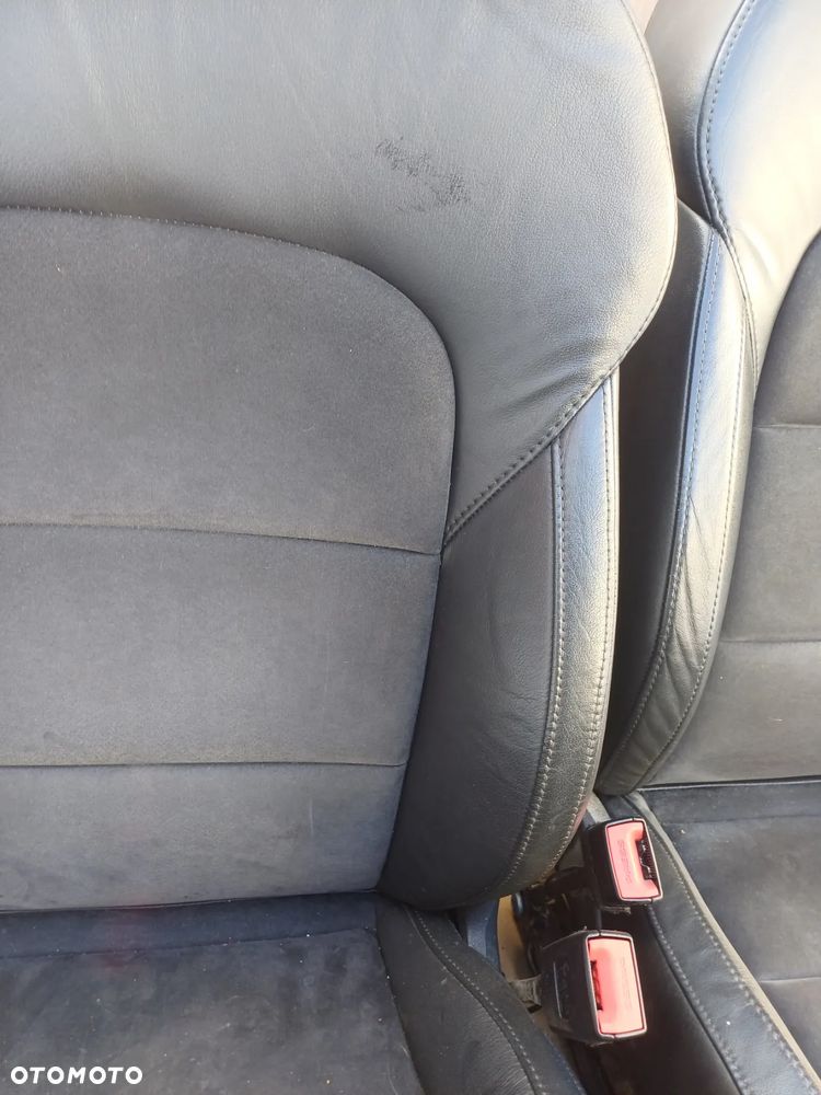 Fotele Skoda Superb 2 skóra alkantara grzane z pamieciami Kombi Europa - 26