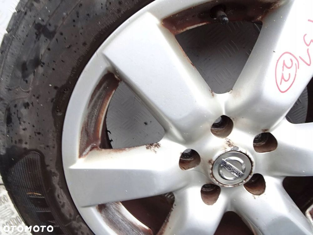 Alufelgi z oponami KPL. Nissan X-Trail T31 17" 5x114.3 ET 45 - 9