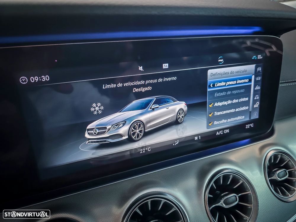 Mercedes-Benz E 220 d Cabrio 9G-Tronic AMG Line - 39