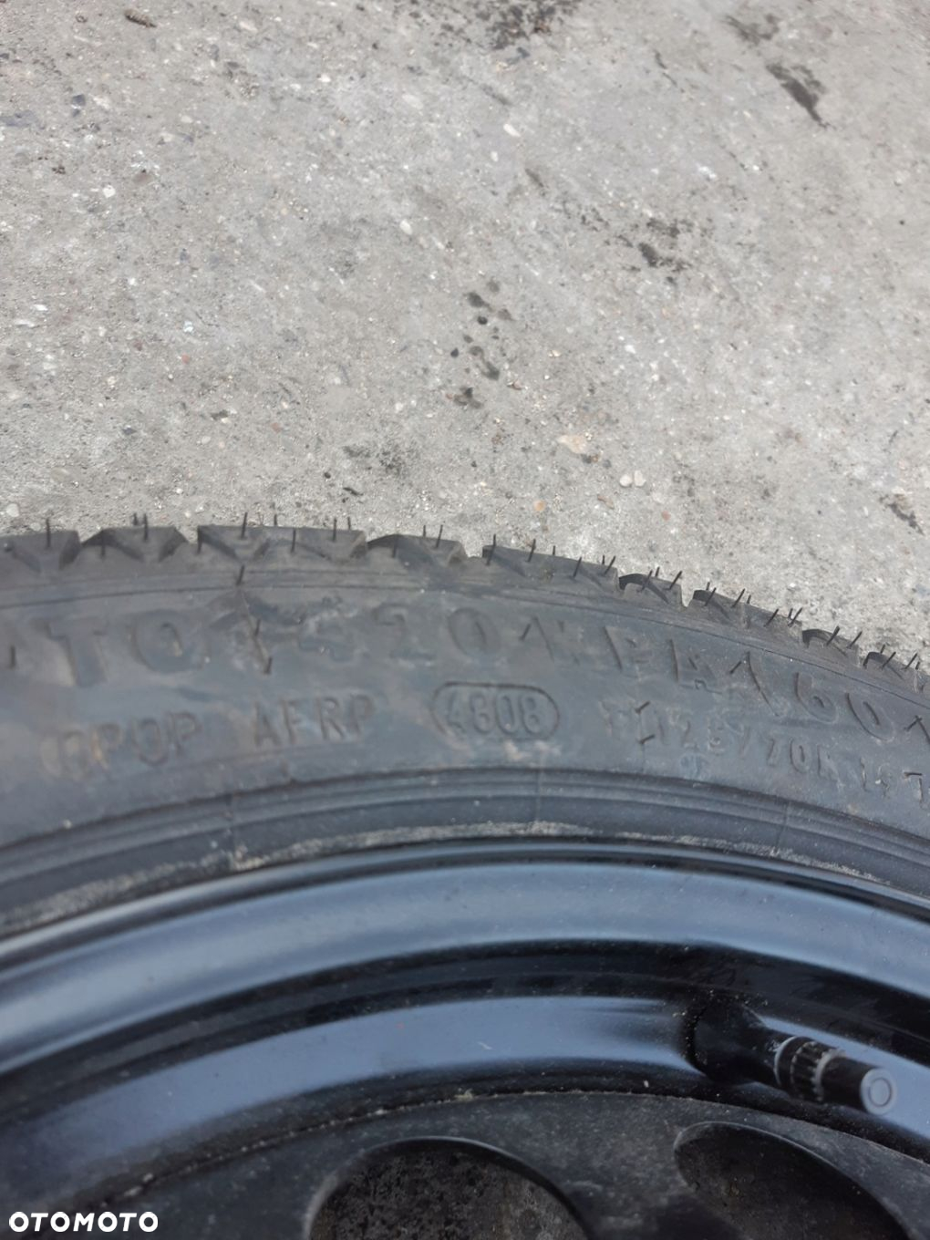 AUDI A4 B8 A5 8T KOŁO DOJAZDOWE CONTINENTALT 125/70 R19 8K0601027 - 9