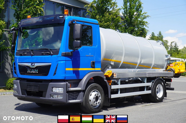MAN TGM 15.250 / Zabudowa NOWA beczka asenizacyjna (07/2025) 8000 l / 160 tys. km!