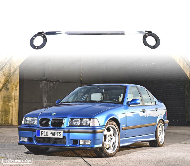 BARRA ANTI - APROXIMAÇÃO PARA BMW E36 316I 318I 93-99 ALUMÍNIO - 1