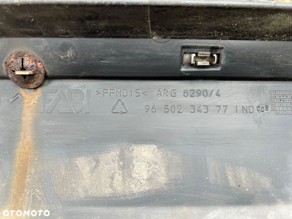 CITROEN C5 LIFT LISTWA PROGOWA NAKŁADKA OSŁONA PROGU LEWY TYŁ 9650234377 CHROM - 5