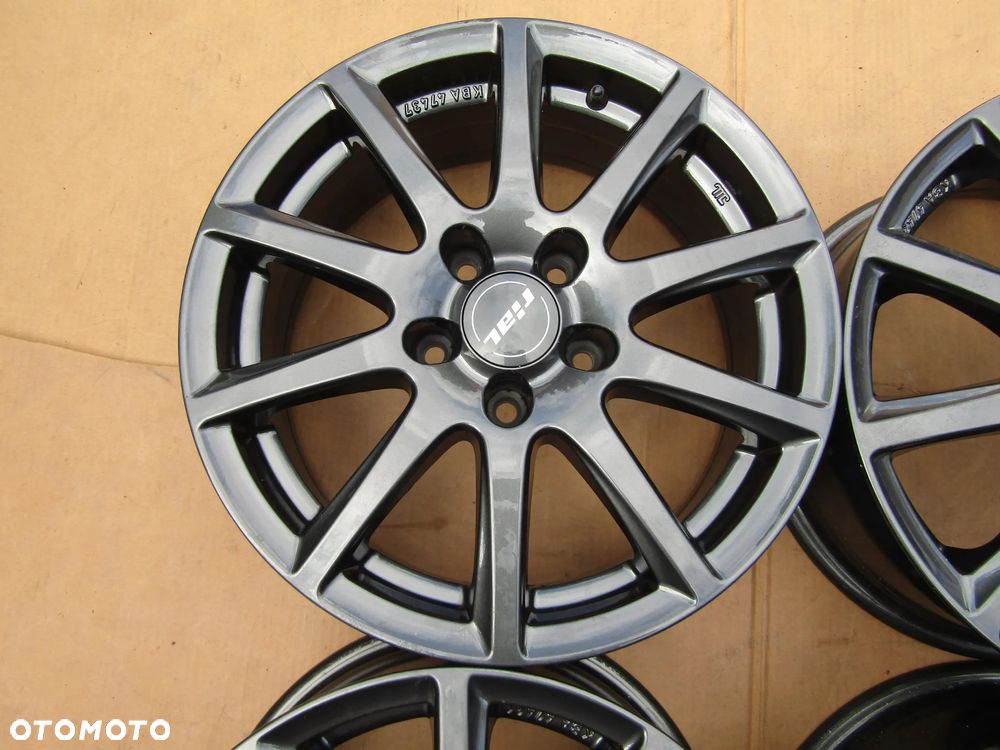 4x Felgi Aluminiowe 16 Kia Ceed I II III Niro Venga / Hyundai i30 II III ix35 ix20 Tucson Elantra Mitsubishi Lancer Outlander ASX Peugeot 4007 4008 Citroen C4 Aircross Mazda 3 5 6 CX-3 CX-5 CX-30 / 6,5 j 5x114,3 piasta 67,1 mm RIAL GERMANY - 9
