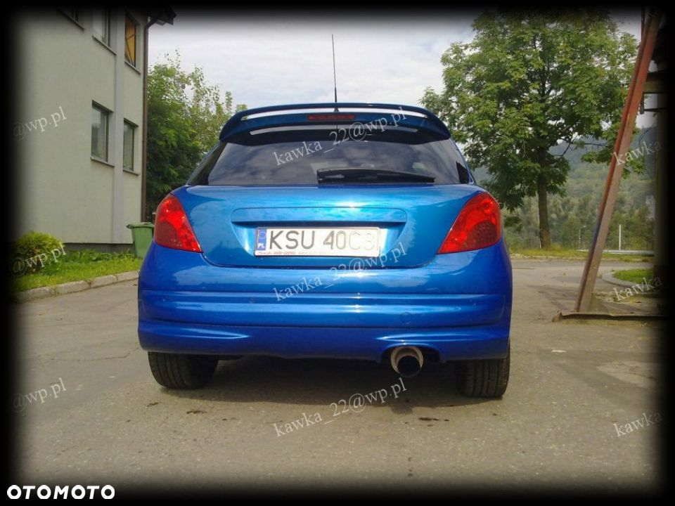 PEUGEOT 207 SPOILER LOTKA SPOJLER NA KLAPĘ PODKŁAD - 14