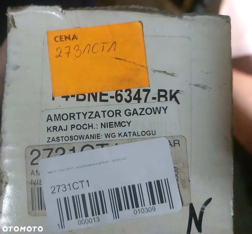 Amortyzator tył pasuje do Nissan Almera N15 - 3