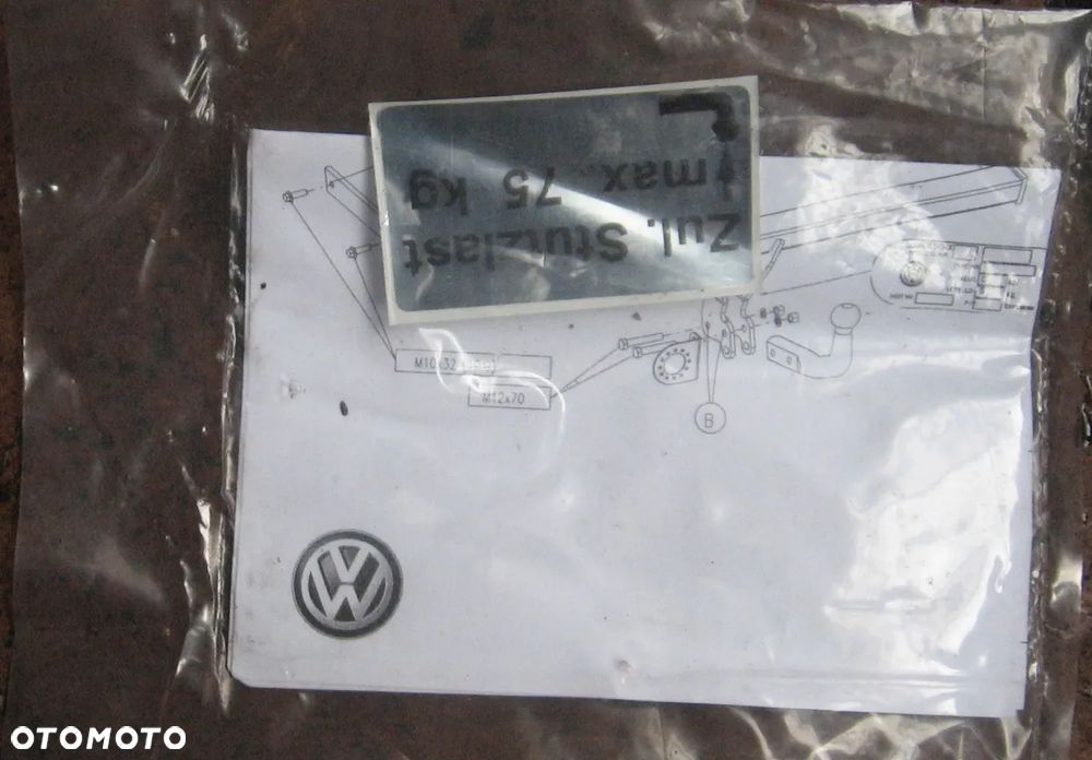 hak kula zaczep moduł TOURAN I 1T0 volkswagen - 4