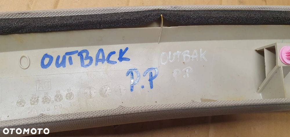 Osłona poszycie słupka prawy przód Subaru Legacy IV Lift Outback 94010AG040 - 7