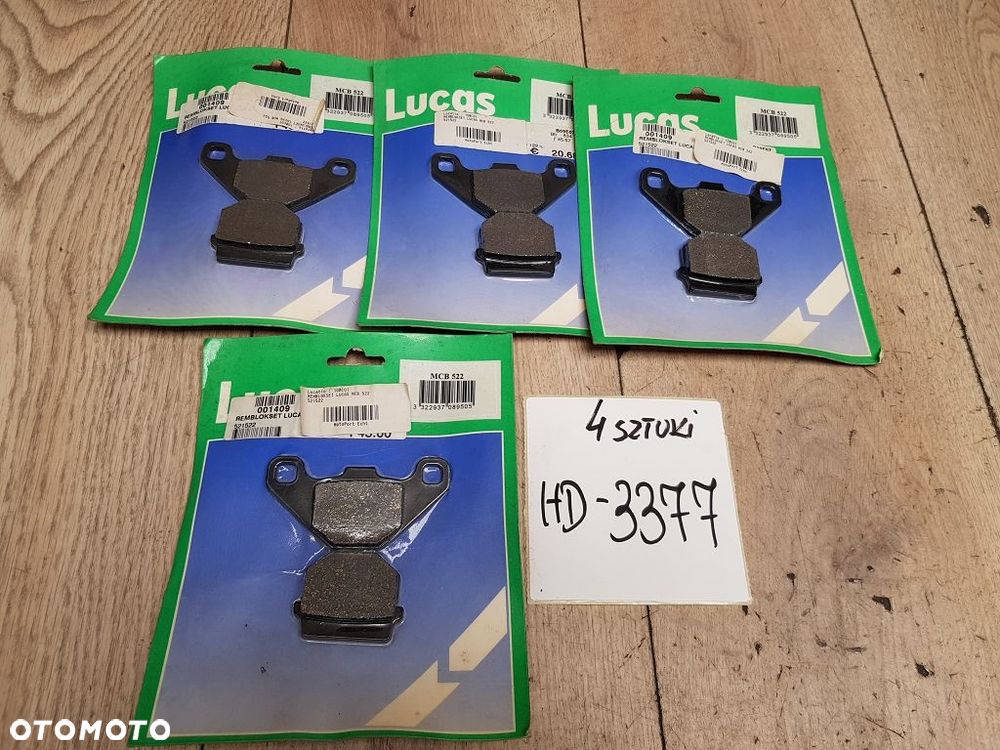 Klocki hamulcowe TRW-Lucas MCB 522 Honda MCX80 Peugeot 50 Vivacity - 1