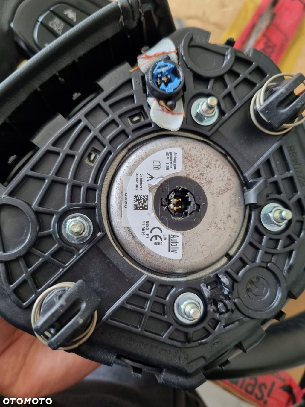 BMW 5 3 G30 G31 KIEROWNICA SKÓRA ŁADNA PODGRZEWANA AIRBAG PODUSZKA Kpl. - 3