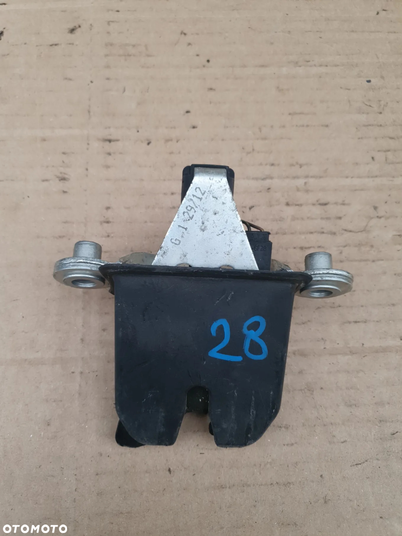 } ZAMEK KLAPY BAGAŻNIKA TYŁ do Skoda Octavia II 2 1z5827501c - 4