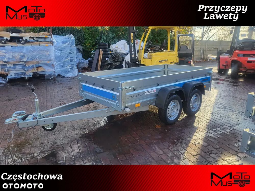 Faro Przyczepa Faro Solidus 263x125x35 2 osiowa solidna dowoz pod dom