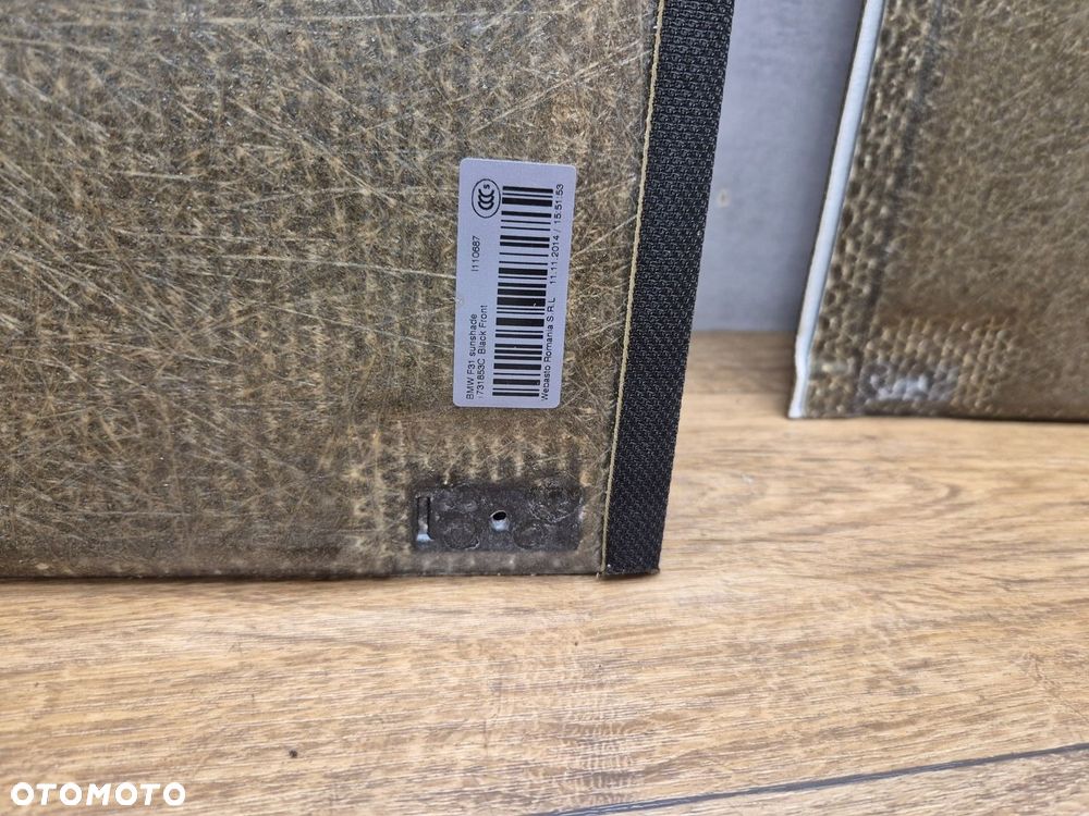 BMW 3 F31 CZARNA PODSUFITKA SUFIT SZYBERDACH PANORAMA M-PAKIET KOMPLETNA - 13