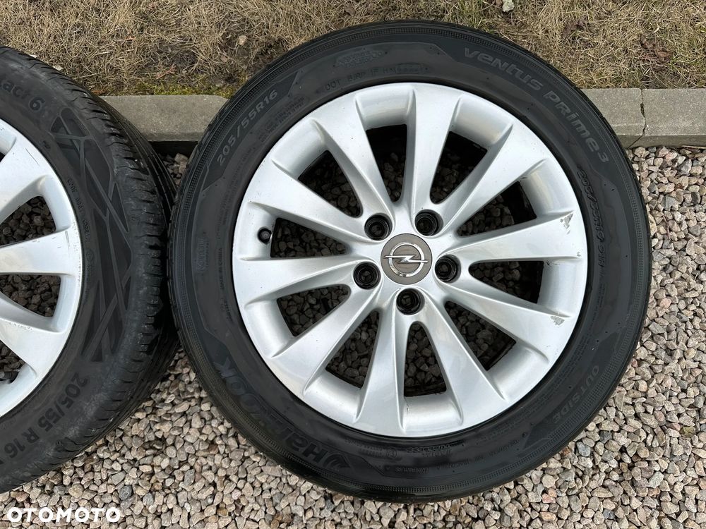 Opel Meriva Astra Zafira Alufelgi 16" 5X110 6,5Jx16 ET37 - 8