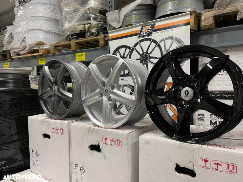 Jante Renault Clio , Captur, Zoe, 15'' si 16 inch, noi - 2