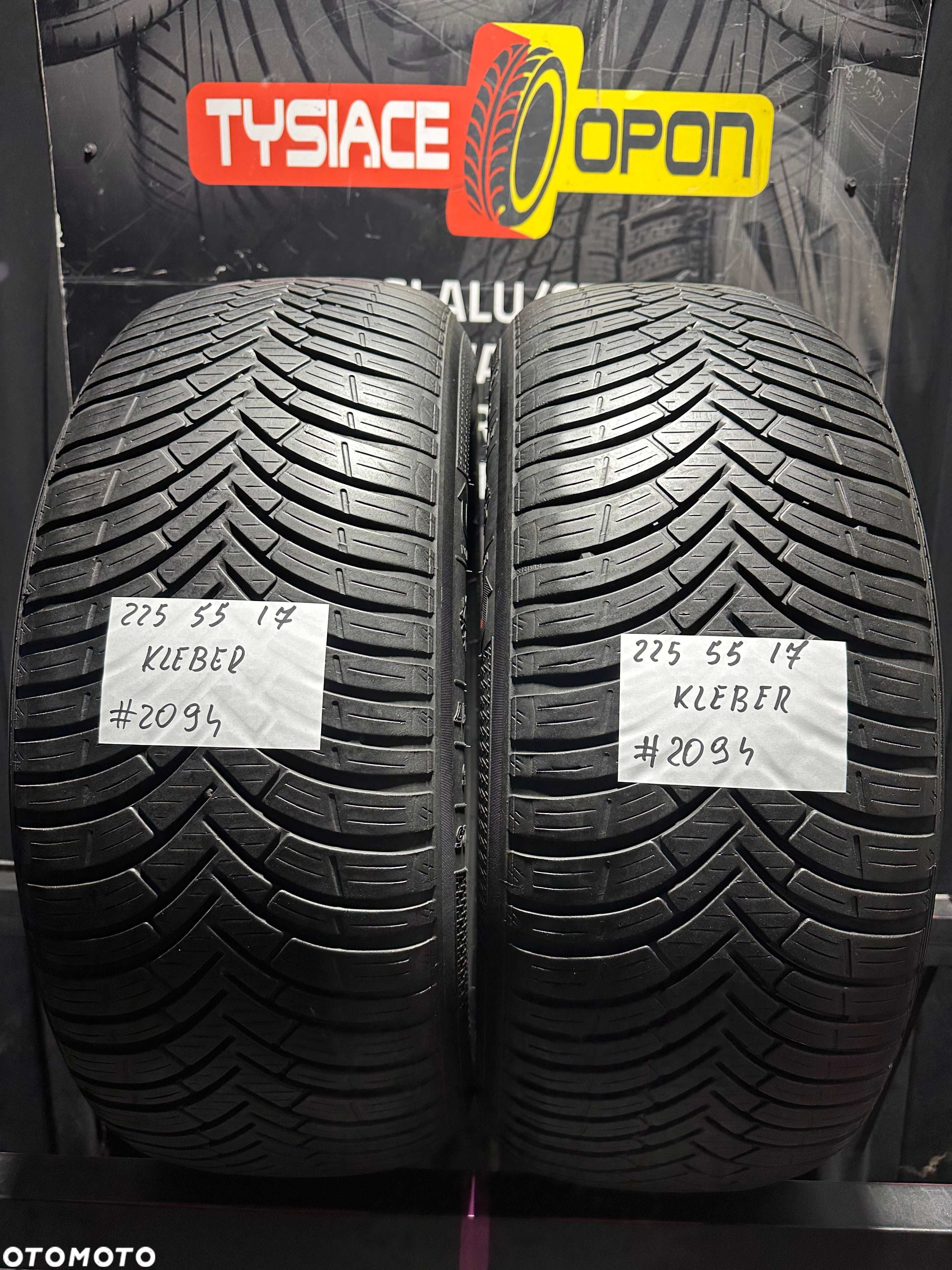 Opony Całoroczne 225/55/17 KLEBER QUADRAXER #*2094 - 1