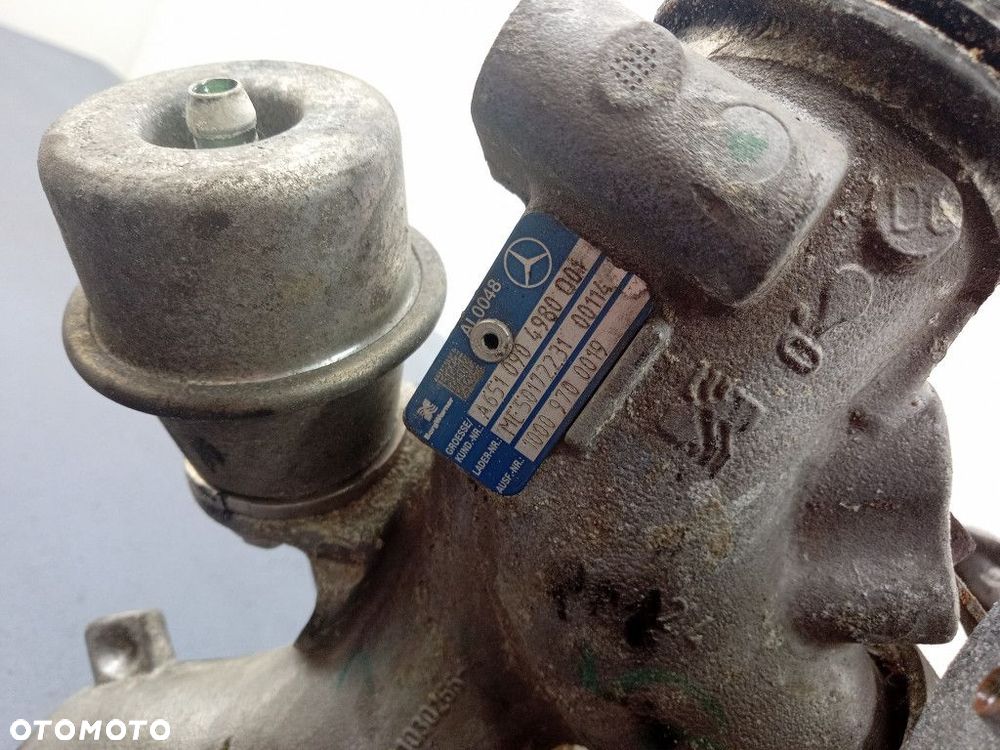 MERCEDES C W203 2.2 170KM TURBOSPRĘŻARKA BITURBO A6510904980 - 5