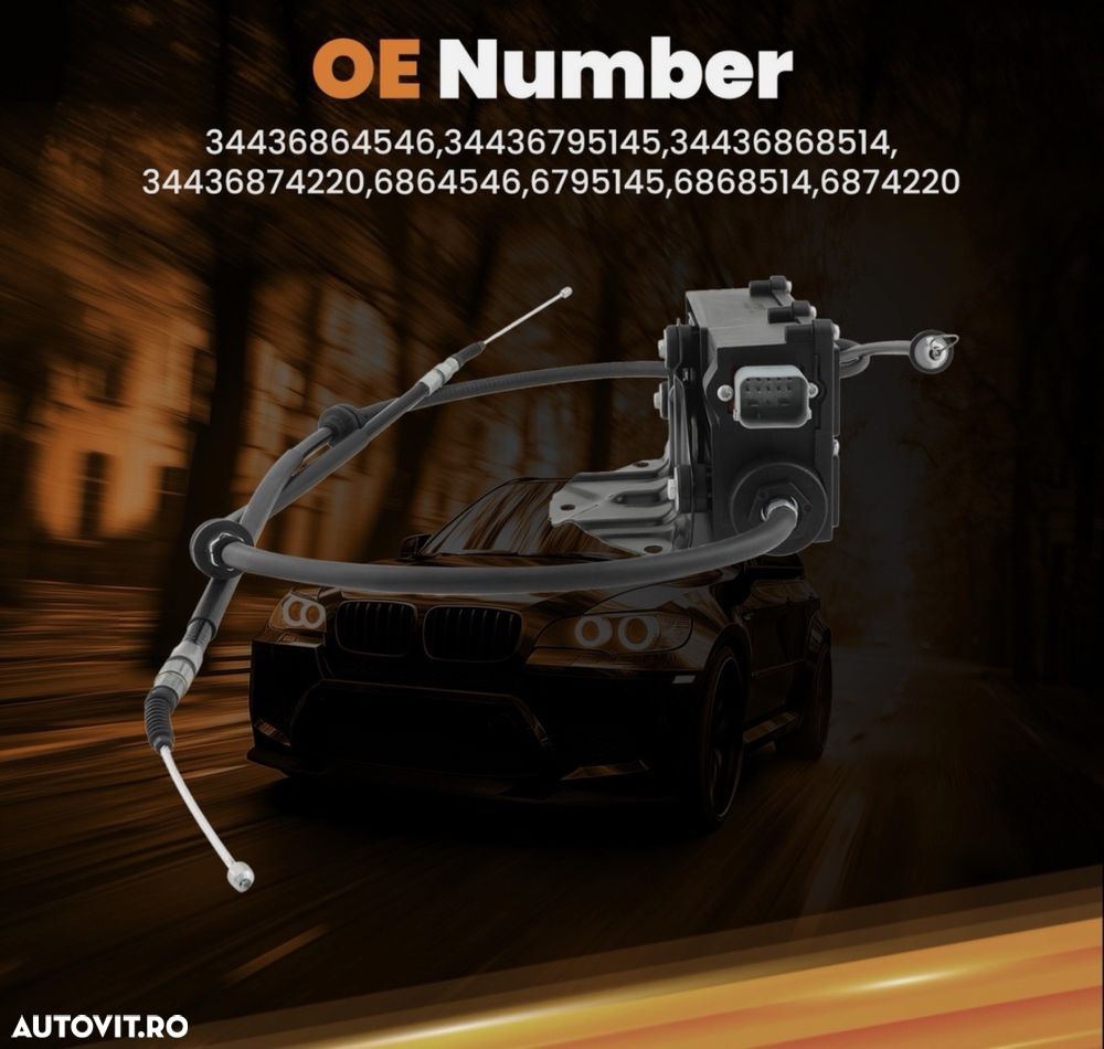 Actuator Modul Parcare Frana De Mana Motoras Bmw X5 X6 F15 F16 2014-19 - 3