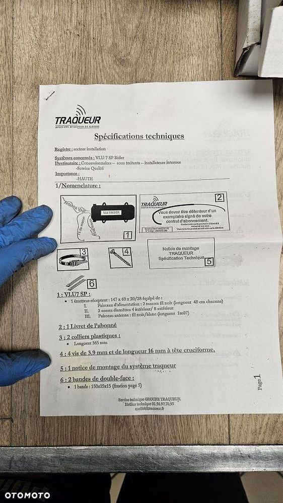 Profesjonalny Lokalizator GPS / VHF Traqueur SPOTsp - 10