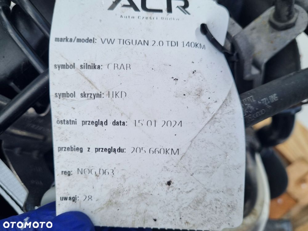 SILNIK KOMPLET VW Passat B6 2.0 TDI 140KM udokumentowane 205tyś CBA CBAB - 10