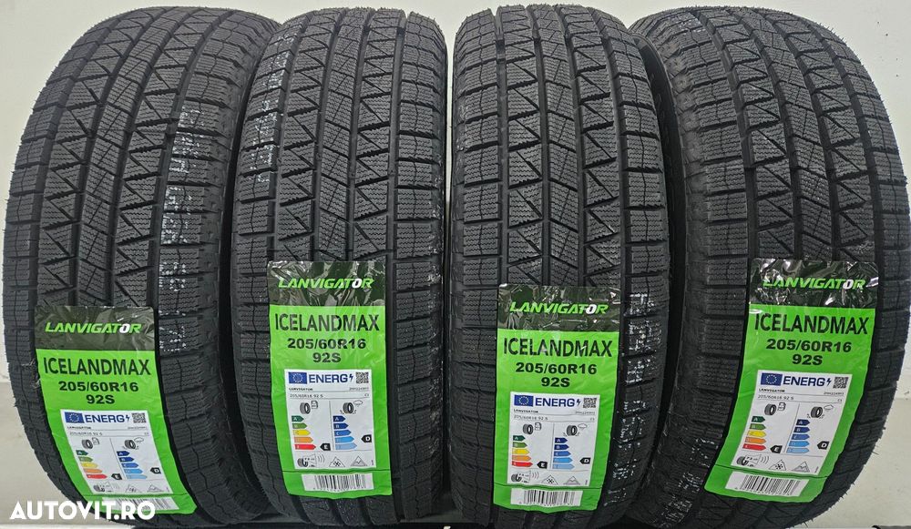205/60 R16, 92S, LANVIGATOR Icelandmax , Anvelope iarna M+S - 1