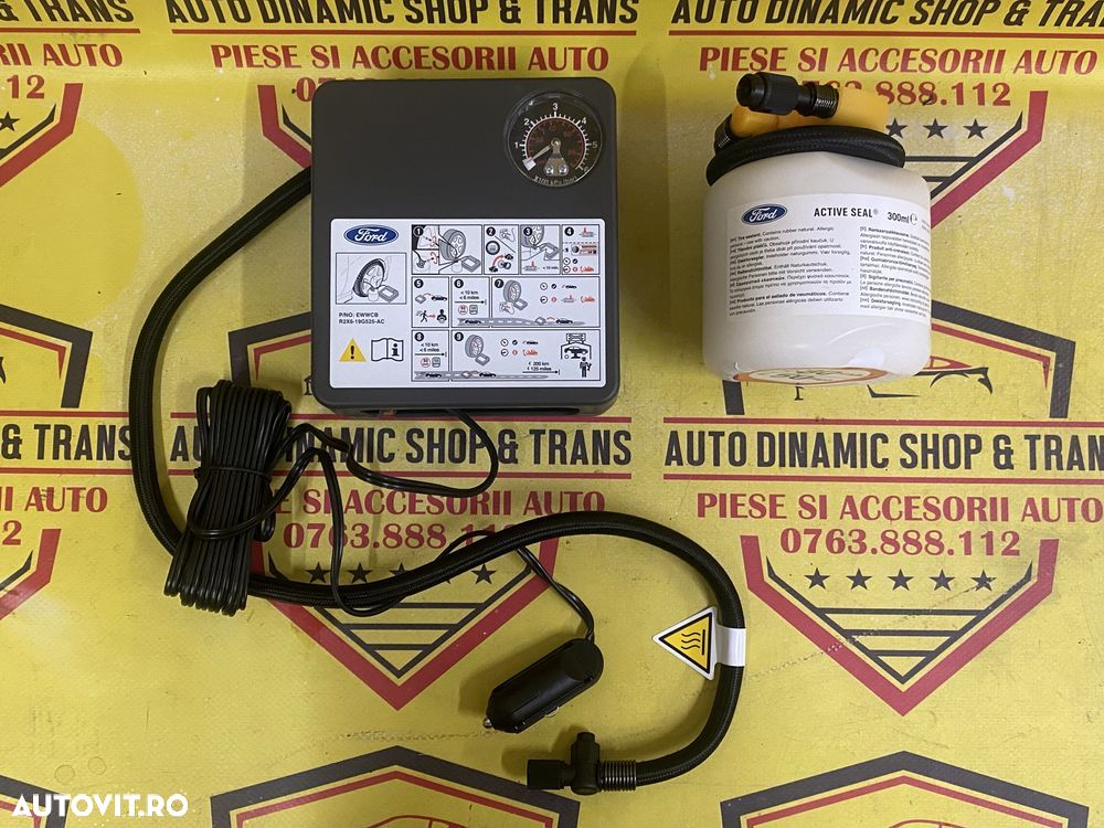 Kit pana compresor auto umflat roti OE Ford neutilizat kit pana 12V120 - 4