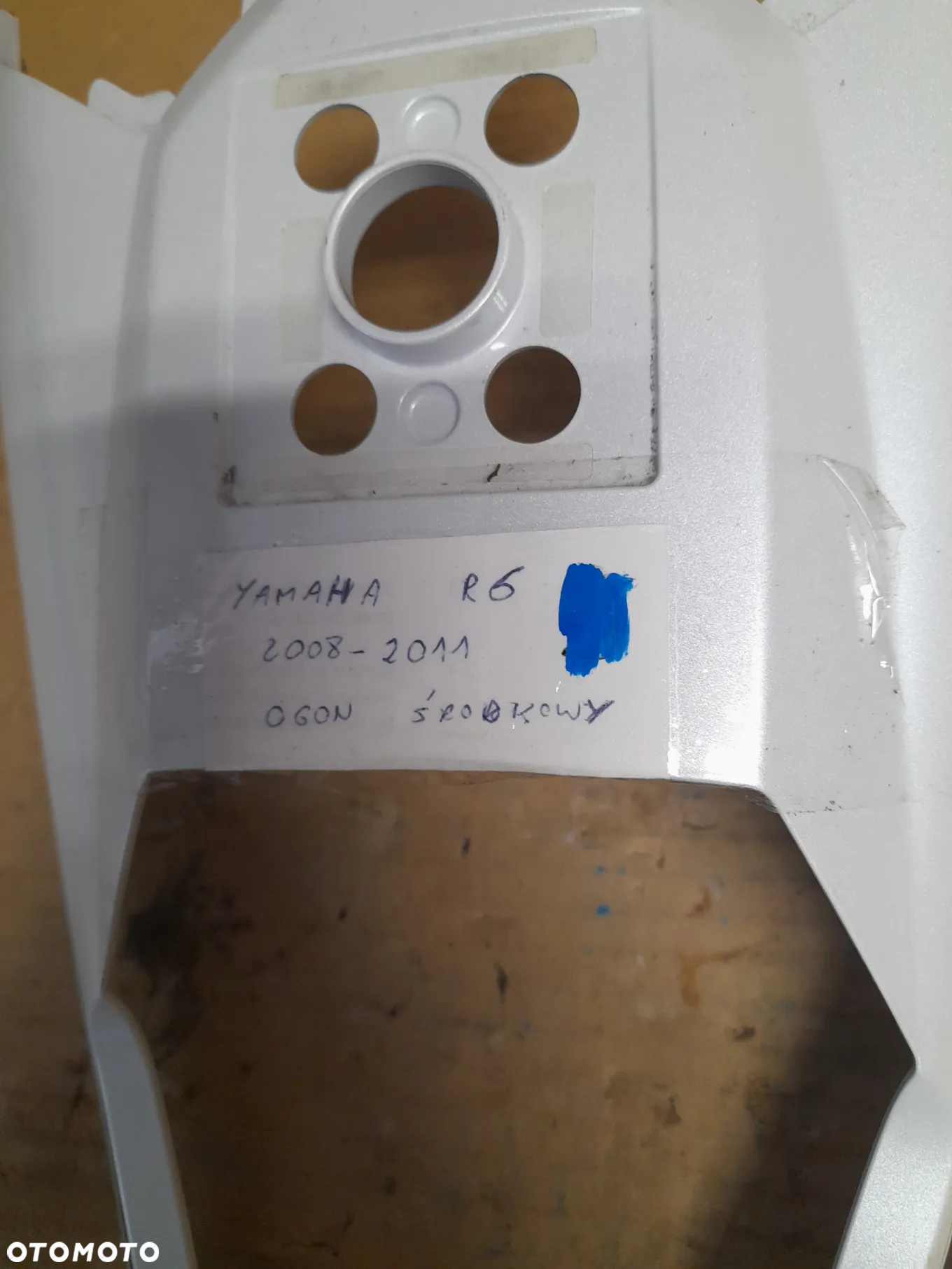 Yamaha R6 Rj15 Ogon zadupek wypełnienie plastik osłona - 5