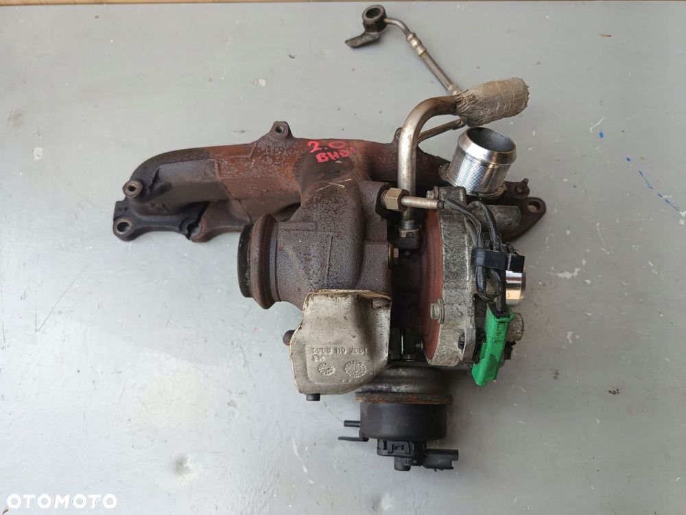 peugeot t9 citroen c4 2.0 blue hdi turbina turbosprężarka 9807873180 - 1