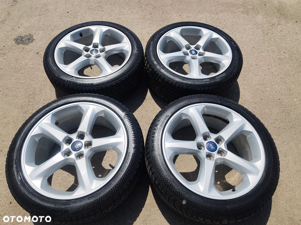 5x108 Alufelgi Felgi Aluminiowe Oryginalne 18 Koła Zimowe Zima FORD CMAX SMAX MONDEO FOCUS KUGA GALAXY EDGE VOLVO C30 C70 S40 V40 S60 V50 V60 s90 v90 6,5mm 21r. Legnica ALU-RAD 235/45 - 1