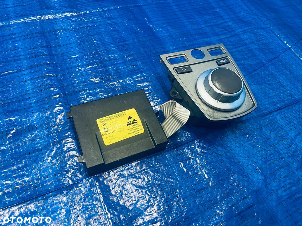 PANEL STEROWANIA RADIA PRZEŁĄCZNIK KONTROLER POKRĘTŁO NAWIGACJI IDRIVE BMW E65 E66 LIFT LCI ; 6980057 6947817 ORYGINAŁ - 2