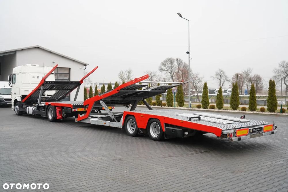 DAF XF 480 / LORA / LOHR / 16,5 M / 4 DOSTAWCZAKI / 6 OSOBÓWEK / KLIMA POSTOJOWA / EURO 6 - 11