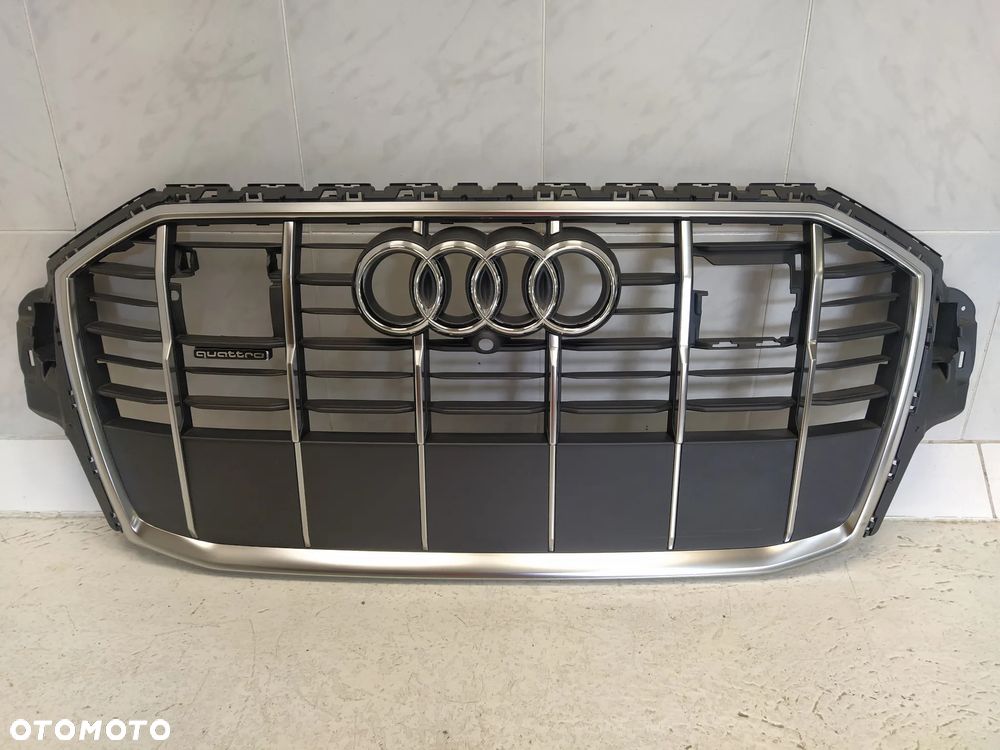 AUDI Q7 4M0 LIFT GRILL ATRAPA CHŁODNICY QUATTRO RADAR KAMERA ORYGINAŁ - 3