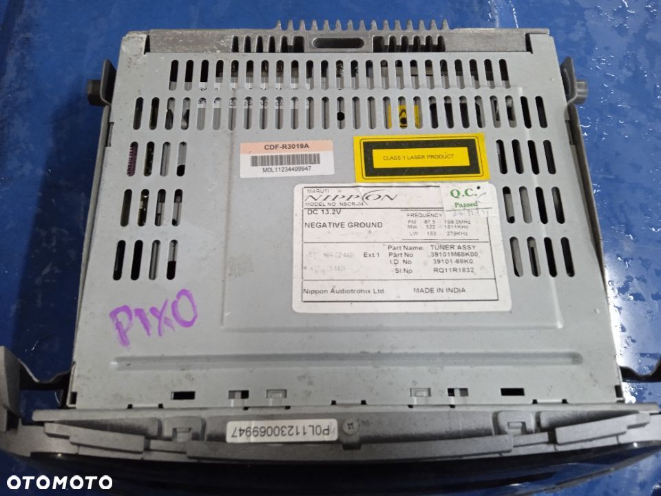 RADIO NISSAN PIXO SUZUKI ALTO 09- - 3