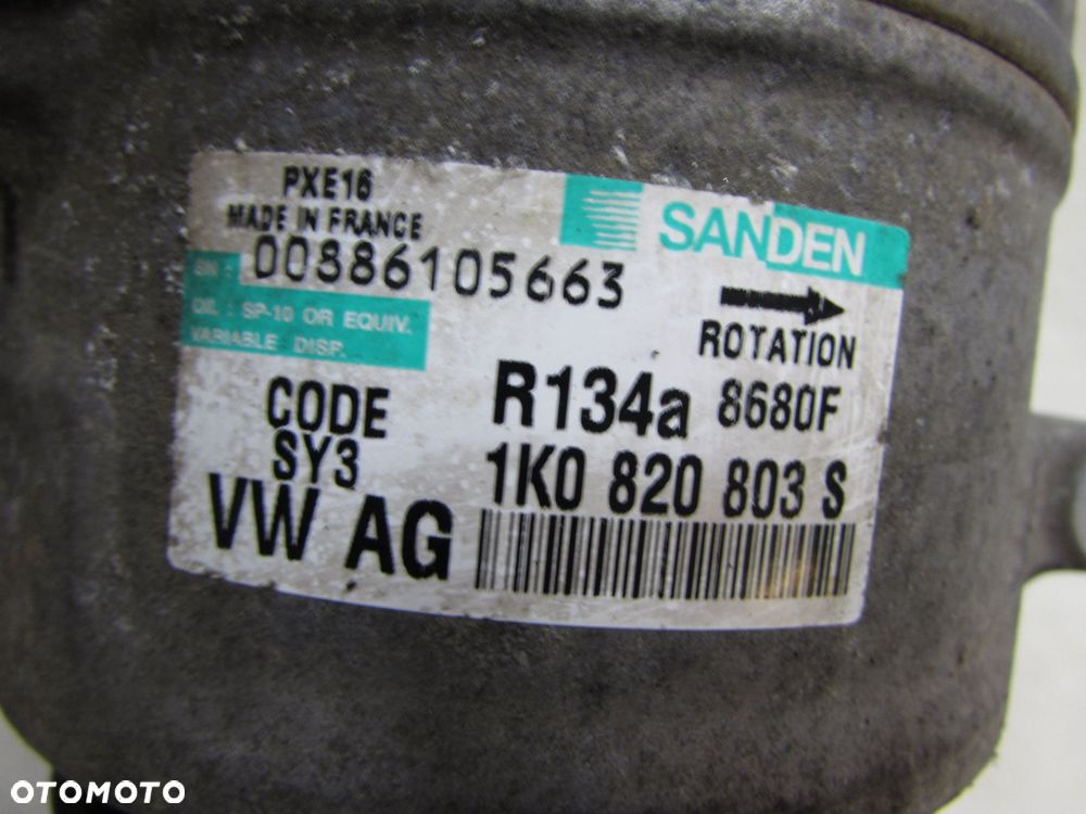VW AUDI SEAT 2.0 1.9 TDI SPREZARKA KLIMATYZACJI 1K0820803S 8680F - 7