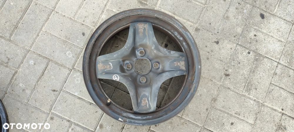FELGI 4x100 6Jx15 CALI ET50 OPEL CORSA KARL ADAM STRUKTURALNE KOMPLET - 5