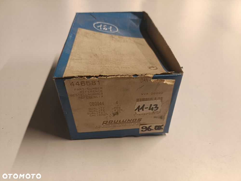 Mazda 626 GC TYLNE KLOCKI HAMULCOWE tył 446581 - 2